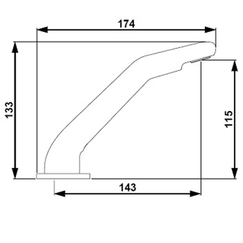 Performa Capacitive Deck Tap - Proximity Activation